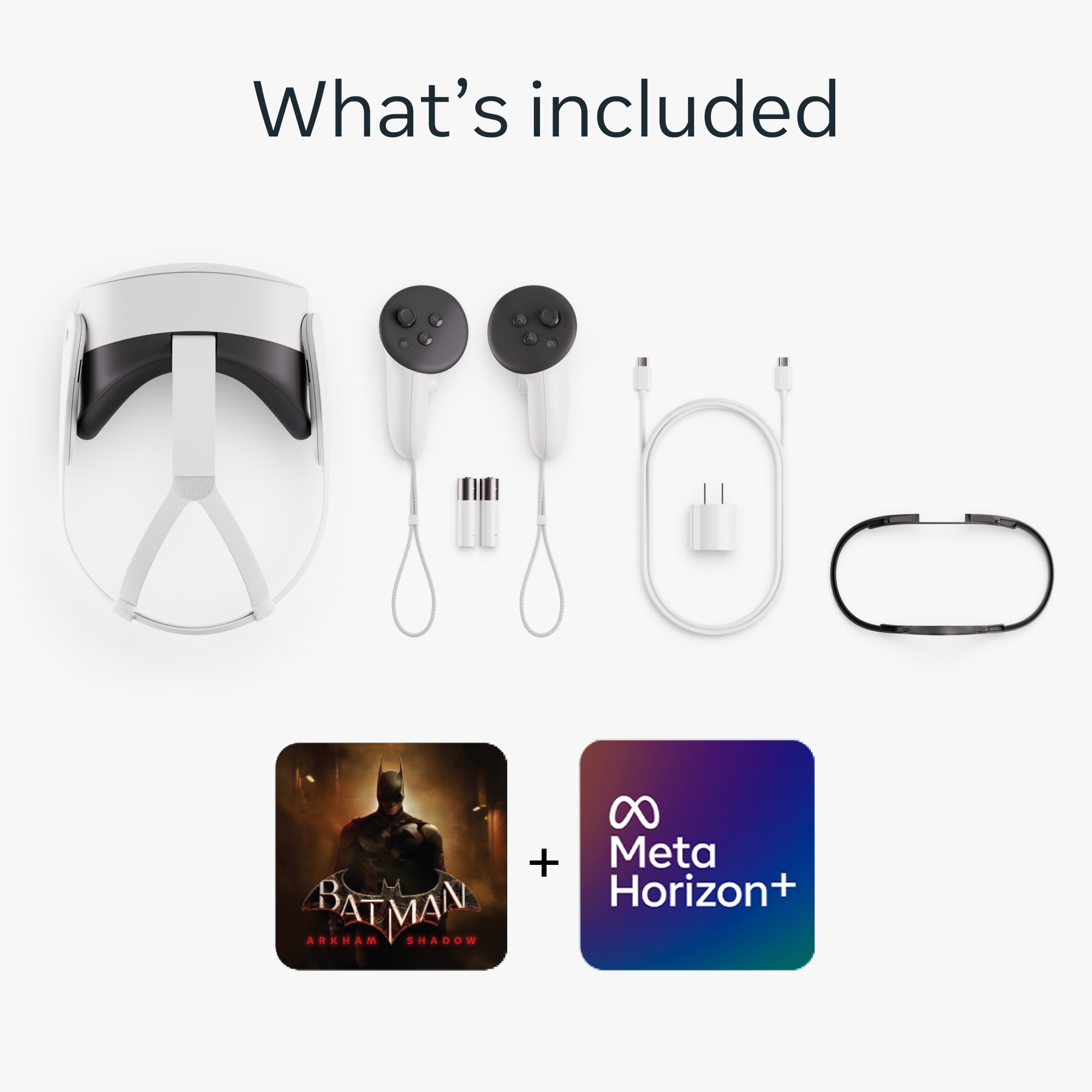 Quest 3S 128 GB - Includes Batman: Arkham Shadow and a 3-Month Horizon+ Trial - Comprehensive All-In-One Headset