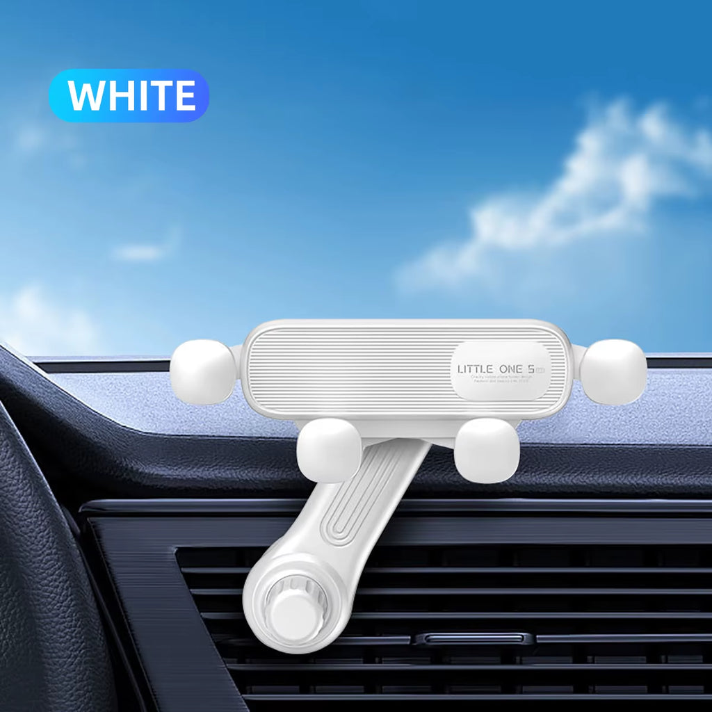 Universal Magnetic Car Phone Holder for 4.7-7 Inch Devices - Air Vent Mount, Shockproof GPS Clip, Smartphone Stand