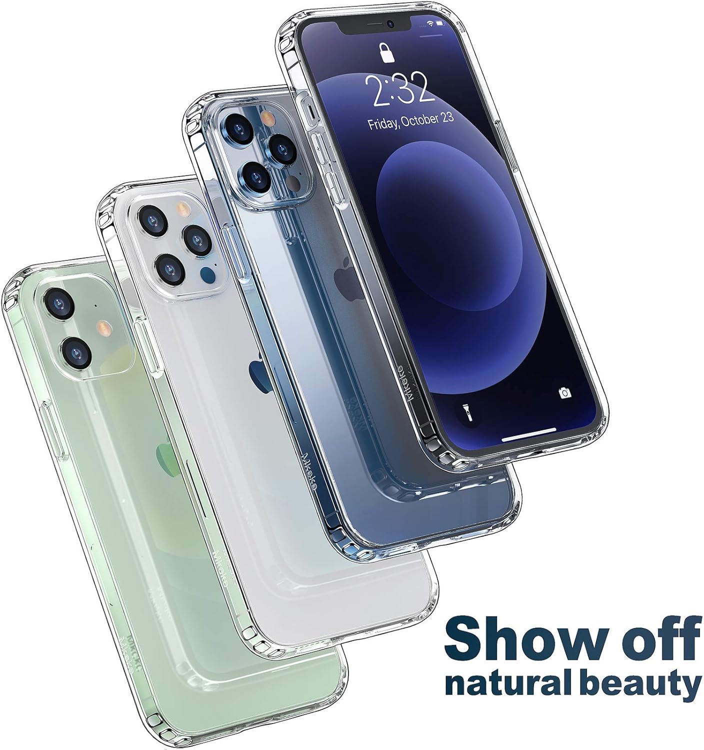 Crystal Clear Shockproof Case for iPhone 12 & 12 Pro - Slim, Durable Protection with Easy Access to All Features