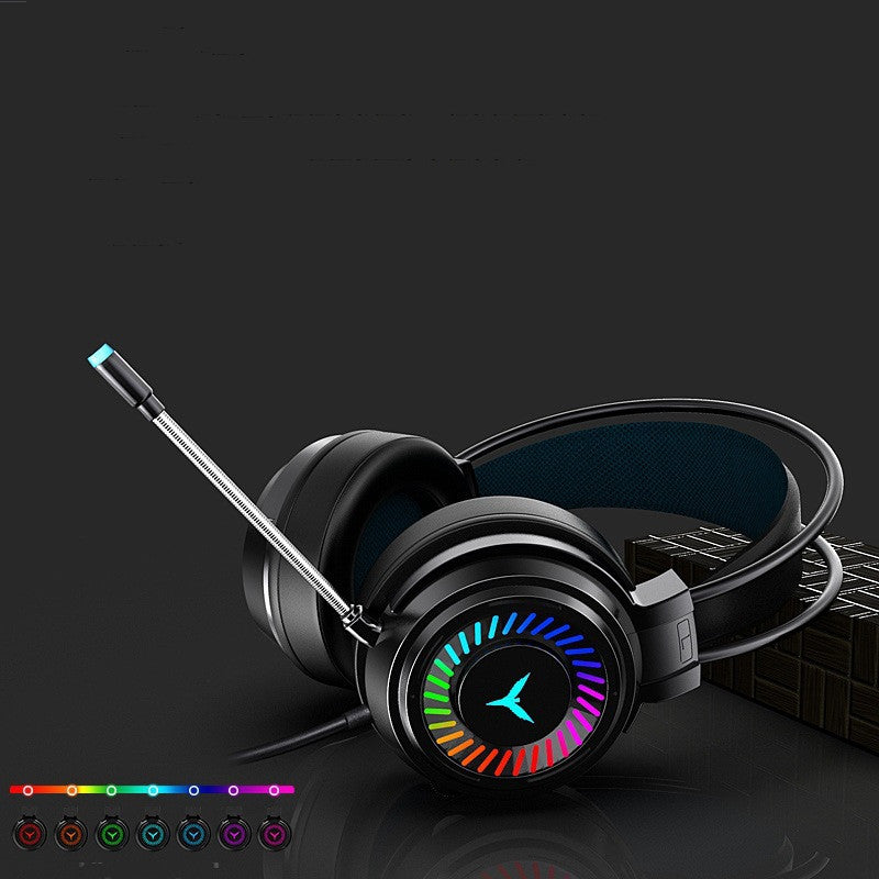 King G60 Wired Gaming Headphones with 7.1 Surround Sound for Desktop and Laptop Use
