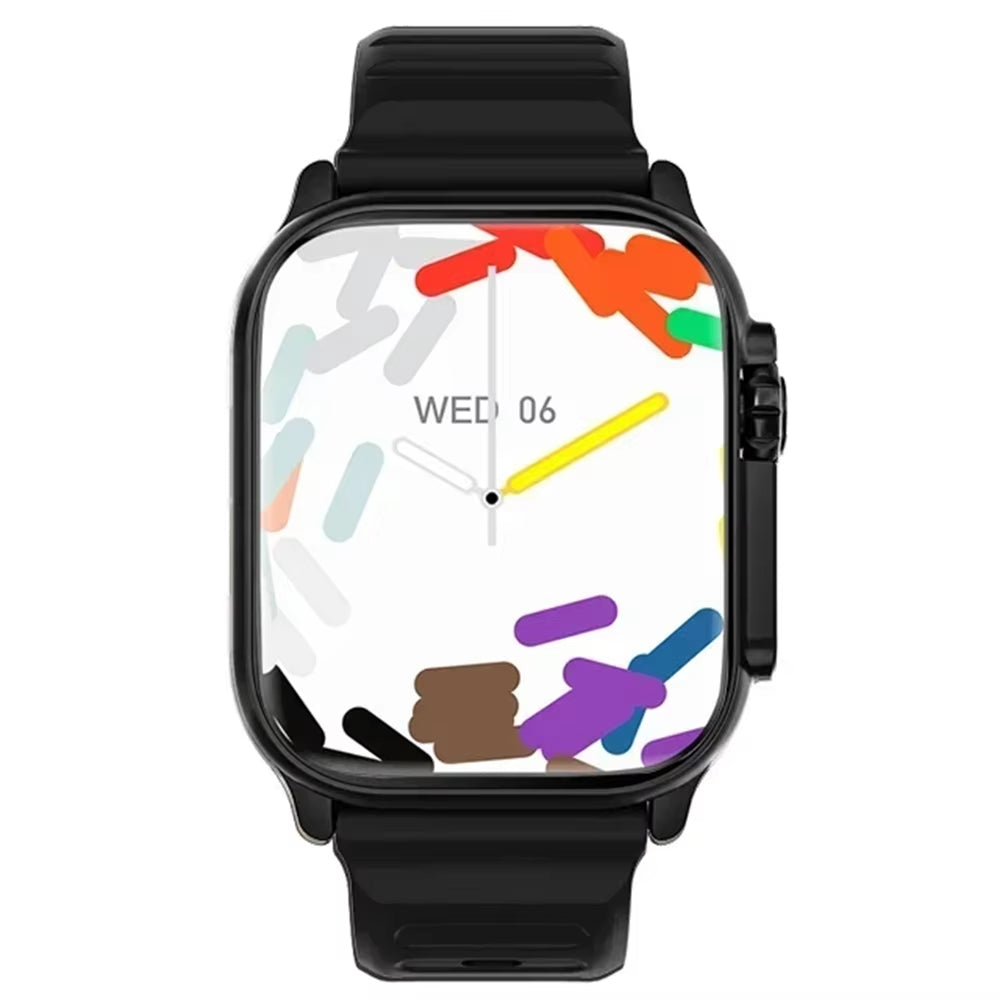 Bluetooth Smartwatch with Message Alerts, Heart Rate Monitoring, and Sports Features for Android and iOS - Unisex Design