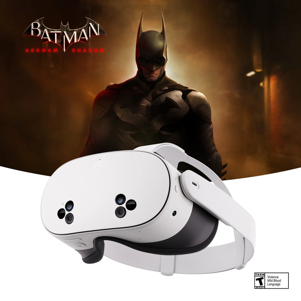 Quest 3S 128 GB - Includes Batman: Arkham Shadow and a 3-Month Horizon+ Trial - Comprehensive All-In-One Headset