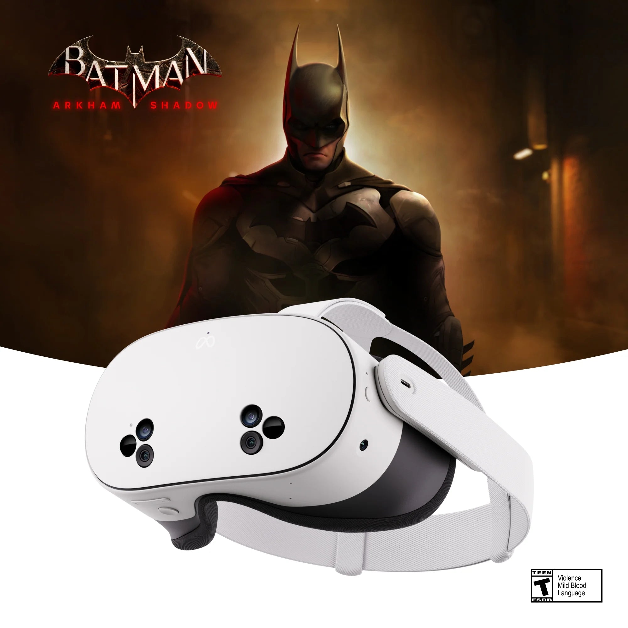 Quest 3S 128 GB - Includes Batman: Arkham Shadow and a 3-Month Horizon+ Trial - Comprehensive All-In-One Headset