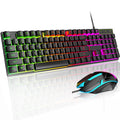 RGB Backlit Wired Gaming Keyboard in Black