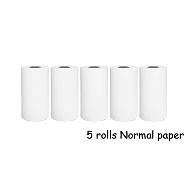 Mini Portable Thermal Photo Printer with Wireless Bluetooth Connectivity - 200 DPI Label Printing
