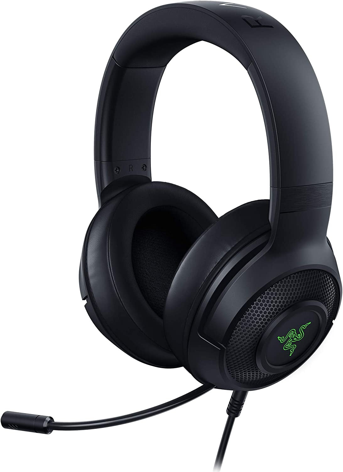 Kraken X USB Ultralight Gaming Headset with 7.1 Surround Sound and Lightweight Frame for PC - Classic Black with Base Station V2 Chroma